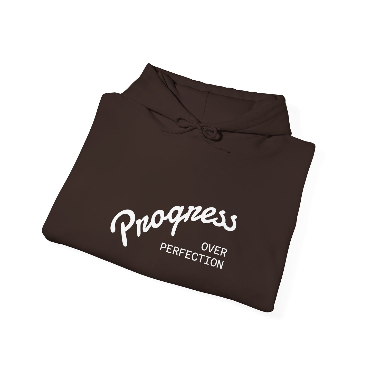 Progress Over Perfection Hoodie- Motivational Streetwear
