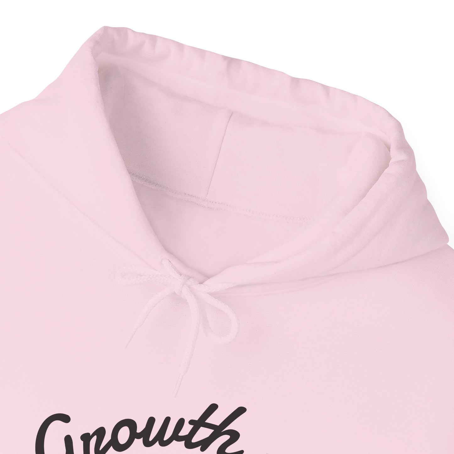Growth Over Distraction Hoodie | Cozy Unisex Sweatshirt for Motivation, Self-Care, Gifts, Everyday Wear